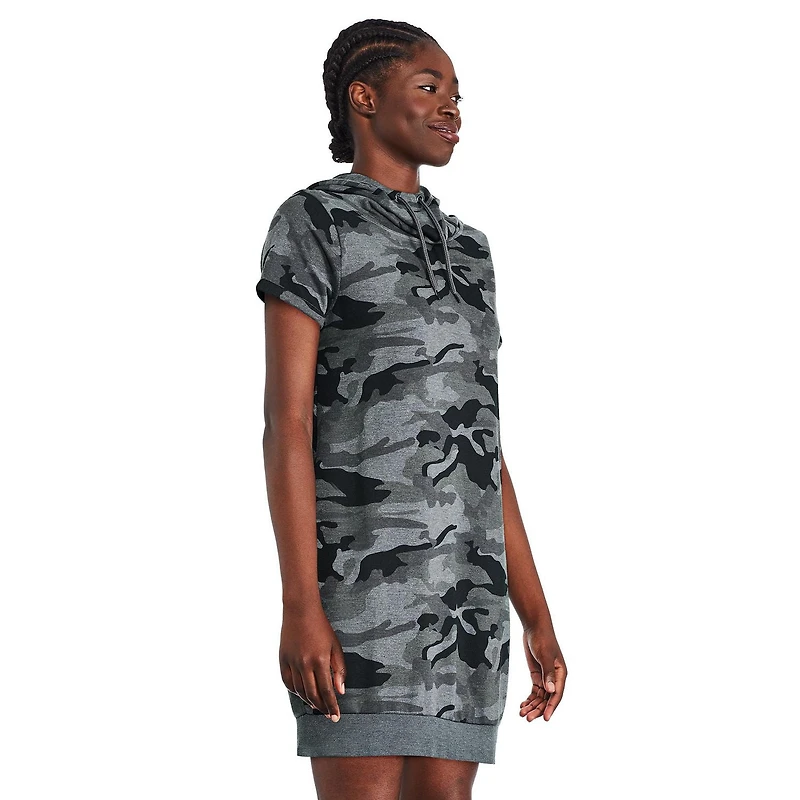 George Women's Hooded Short Sleeve Dress