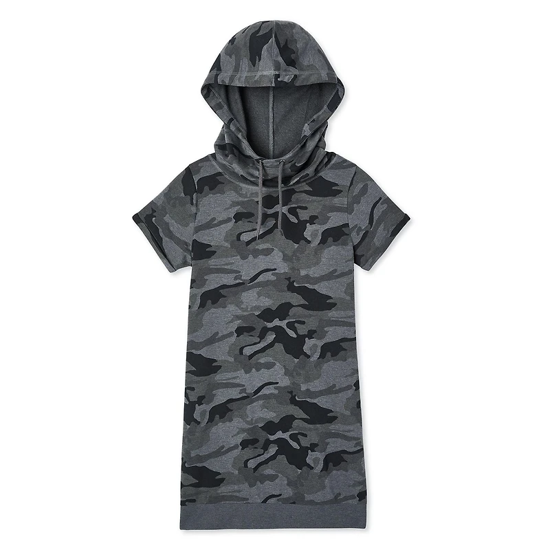 George Women's Hooded Short Sleeve Dress