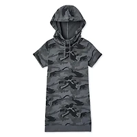 George Women's Hooded Short Sleeve Dress