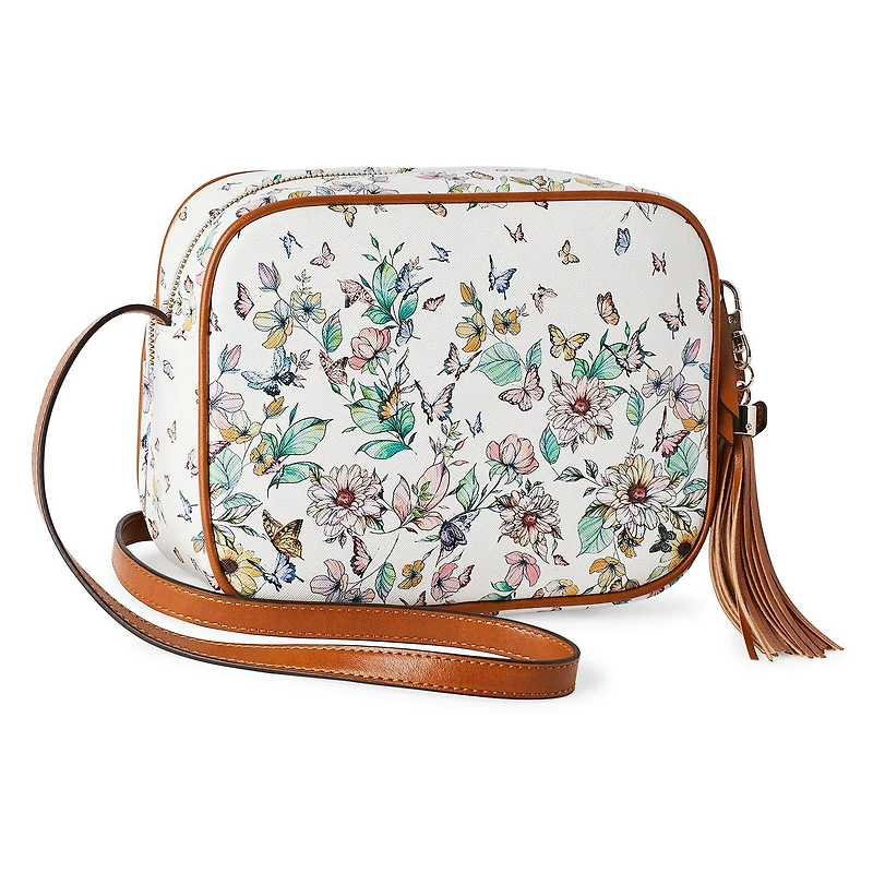 Time and Tru Women's Camera Crossbody Bag