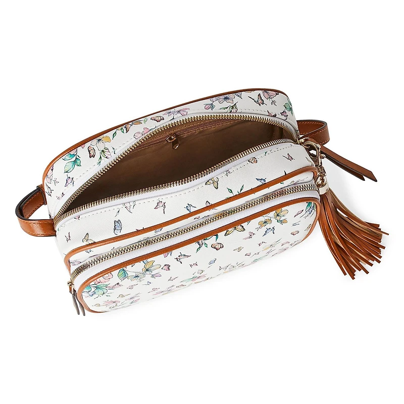 Time and Tru Women's Camera Crossbody Bag