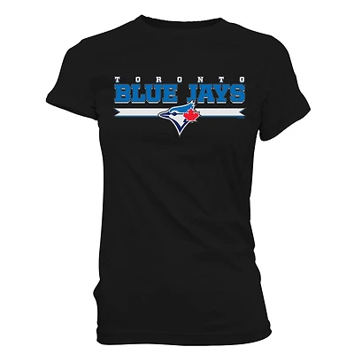 Blue Jays Ladies Short Crew Shirt