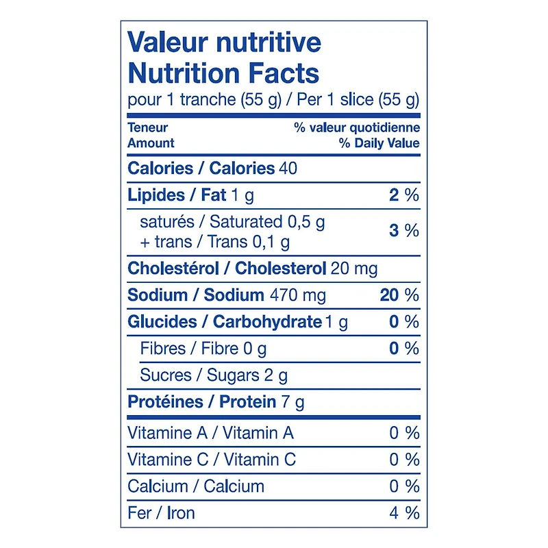 Jambon fumé Lafleur en style toupie 1 kg