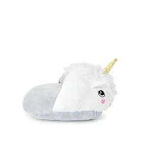 George Girls' Unicorn Toezies Slipper