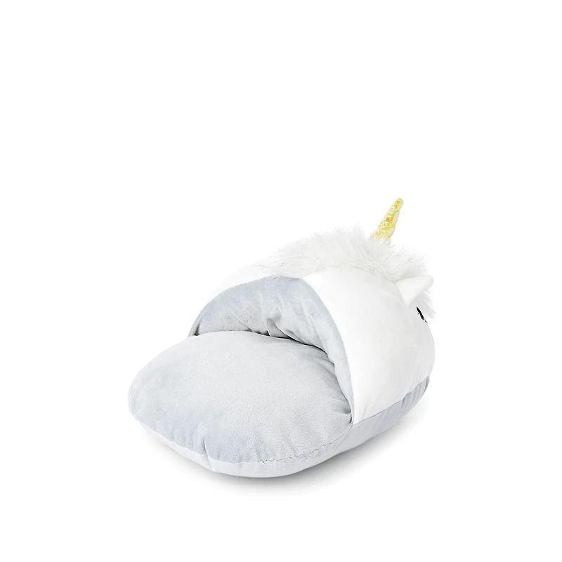 George Girls' Unicorn Toezies Slipper