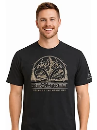 Men's Real Tree graphic T shirt