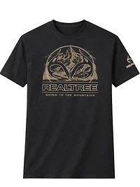 Men's Real Tree graphic T shirt