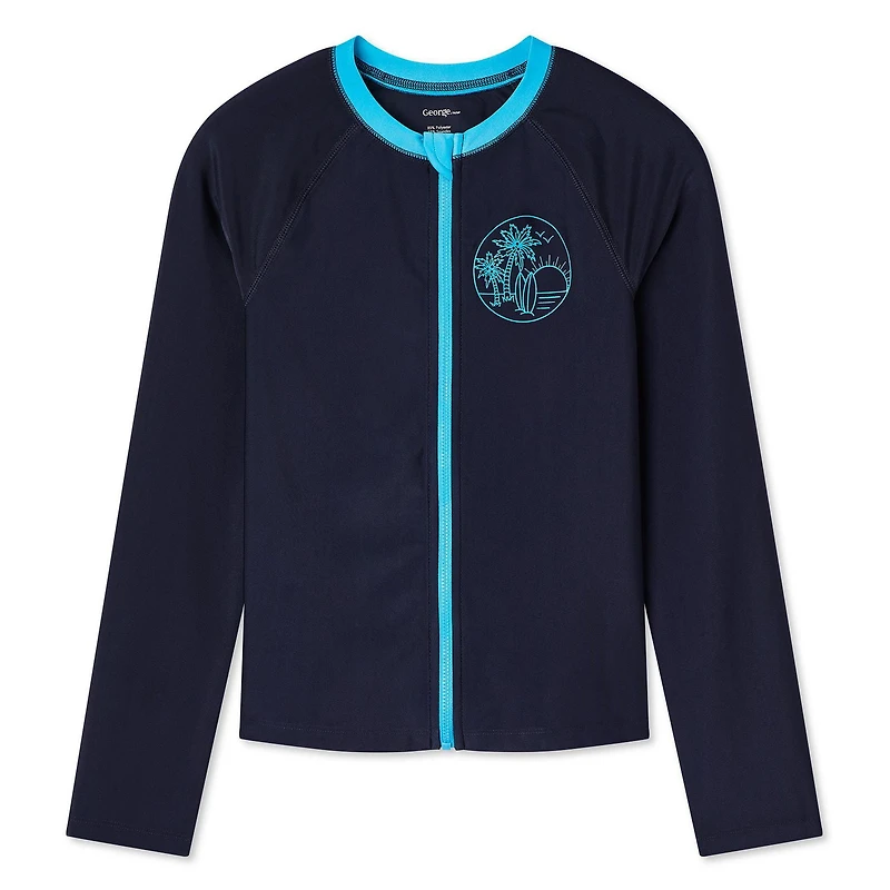 George Boys' Long Sleeve Rash Guard