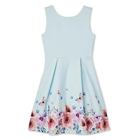 Robe avec imprimé à l’ourlet George pour filles