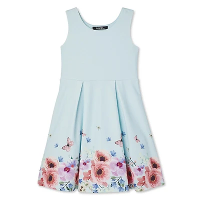 Robe avec imprimé à l’ourlet George pour filles