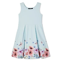 Robe avec imprimé à l’ourlet George pour filles