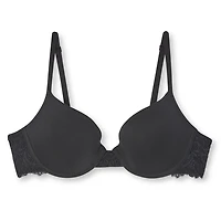 Soutien-gorge pigeonnant avec dentelle George pour femmes Tailles A34-C38
