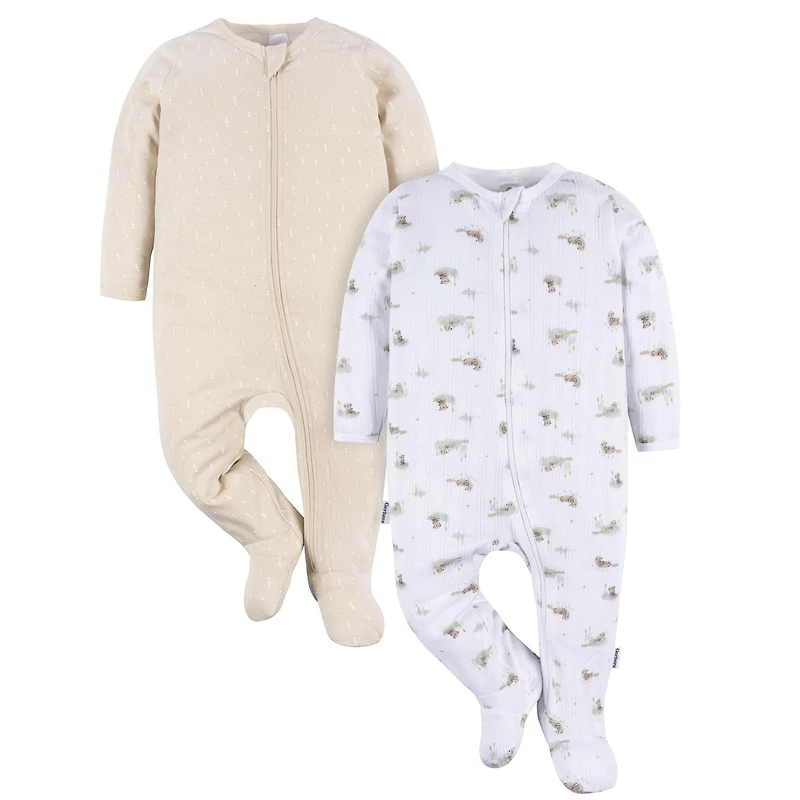 Gerber - Paquet de 2 Sleep N Play - Otterly Cute
