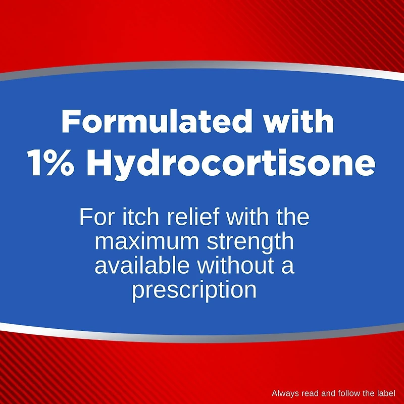 Soothing Aloe Itch Relief 1% Hydrocortisone Cream