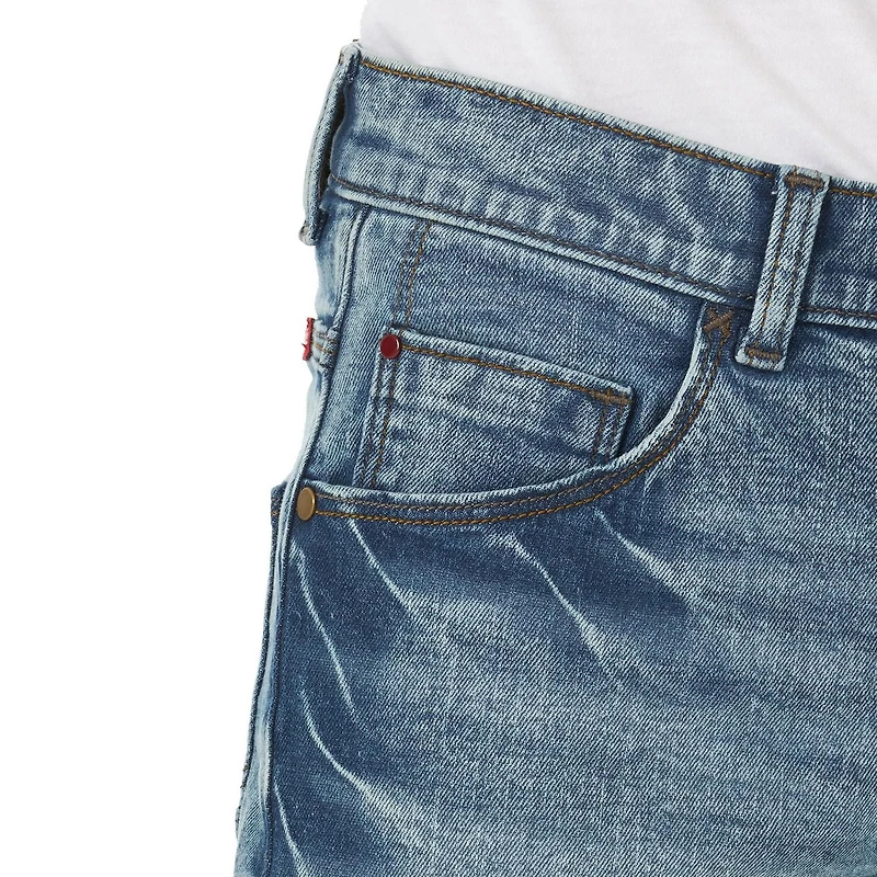 Wrangler Short en Denim 5 Poches Pour Garçon