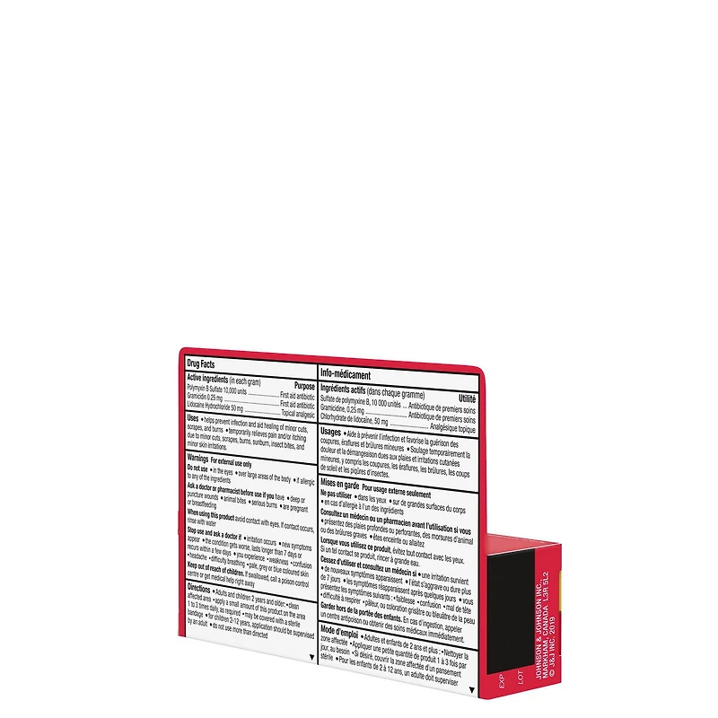 Polysporin Plus Pain Relief Antibiotic Cream, Heal-Fast Formula