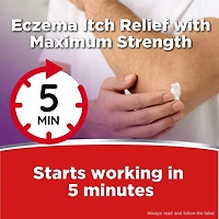 Cortizone-10 Crème pour soulager l'eczéma, concentration maximale 1% hydrocortisone, effet rapide, soulage les démangeaisons liées aux irritations cutanées mineures, l’inflammation et les éruptions cutanées dues à l’eczéma, 28 g