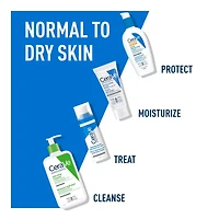 CeraVe Moisturizing Cream with 3 Ceramides and Hyaluronic Acid | Daily Face, Body and Hand Moisturizer for Normal to Dry Skin, Women & Men | Non-Comedogenic, Oil-free, and Fragrance Free - Travel Size, 57 G, 57g