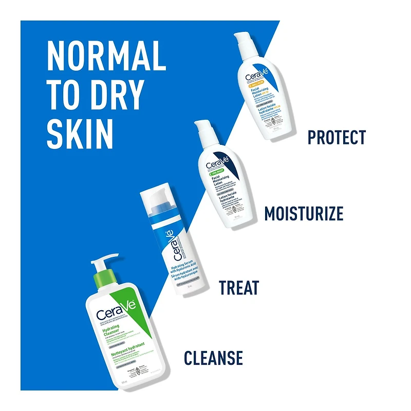 CeraVe Daily Facial Moisturizing Lotion with SPF 30, Hyaluronic Acid, and Niacinamide | Fragrance Free Face Moisturizer for Normal to Oily Skin, Women & Men | Oil free, Travel Size, 59 mL, SPF 30, and Hyaluronic Acid