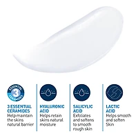 CeraVe Salicylic Acid Lotion for Rough & Bumpy Skin | Vitamin D & Hyaluronic Acid Lotion | Fragrance Free, 237mL, Soothe and smooth dry skin