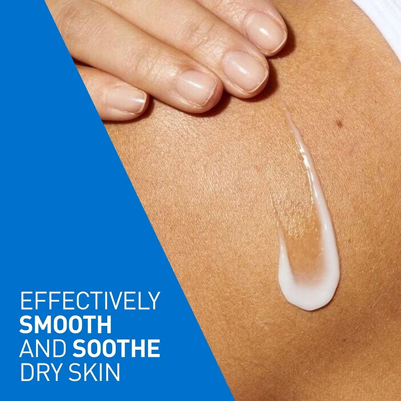 CeraVe Lotion avec de l'Acide Salicylique pour Peau Rugueuse et Bosselée | Lotion à la Vitamine D et à l'Acide Hyaluronique | Sans Parfum, 237mL Apaiser et lisser la peau sèche