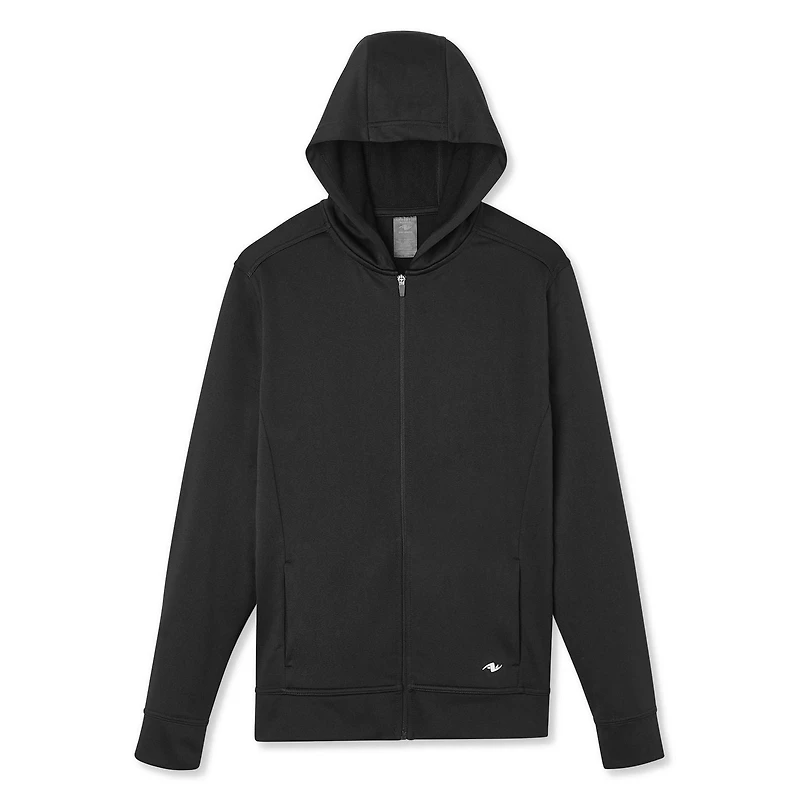 Chandail à capuchon avec fermeture éclair intégrale Athletic Works pour hommes