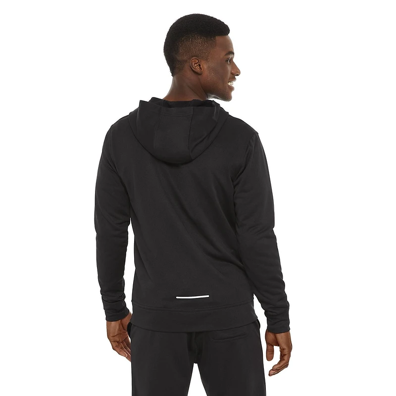 Chandail à capuchon avec fermeture éclair intégrale Athletic Works pour hommes