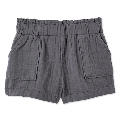 George Baby Girls' Crinkled Gauze Short