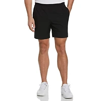 Grand Slam Tennis Solid Athletic Tennis Short 17,8 cm avec cordon de serrage pour homme