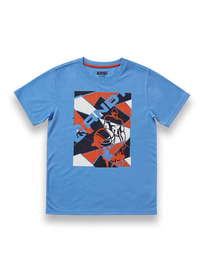 AND1 Boys' Hacked Graphic Tee
