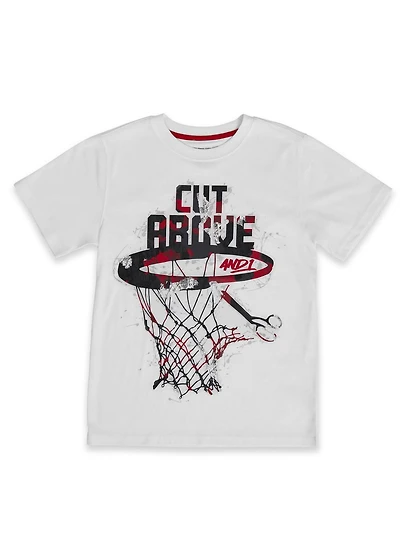 AND1 Boys' Cut Above Graphic Tee