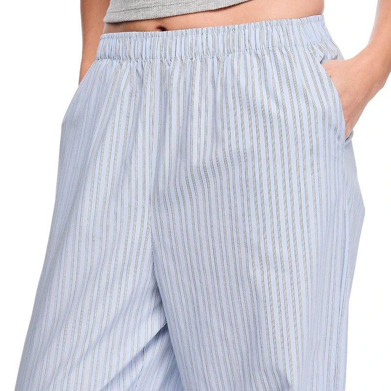 No Boundaries Women's Pull-On Poplin Pant