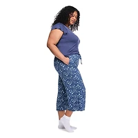 Pyjama 2 pièces avec capri George Plus pour femmes