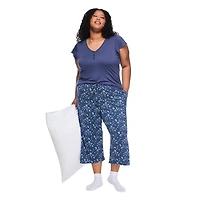 Pyjama 2 pièces avec capri George Plus pour femmes