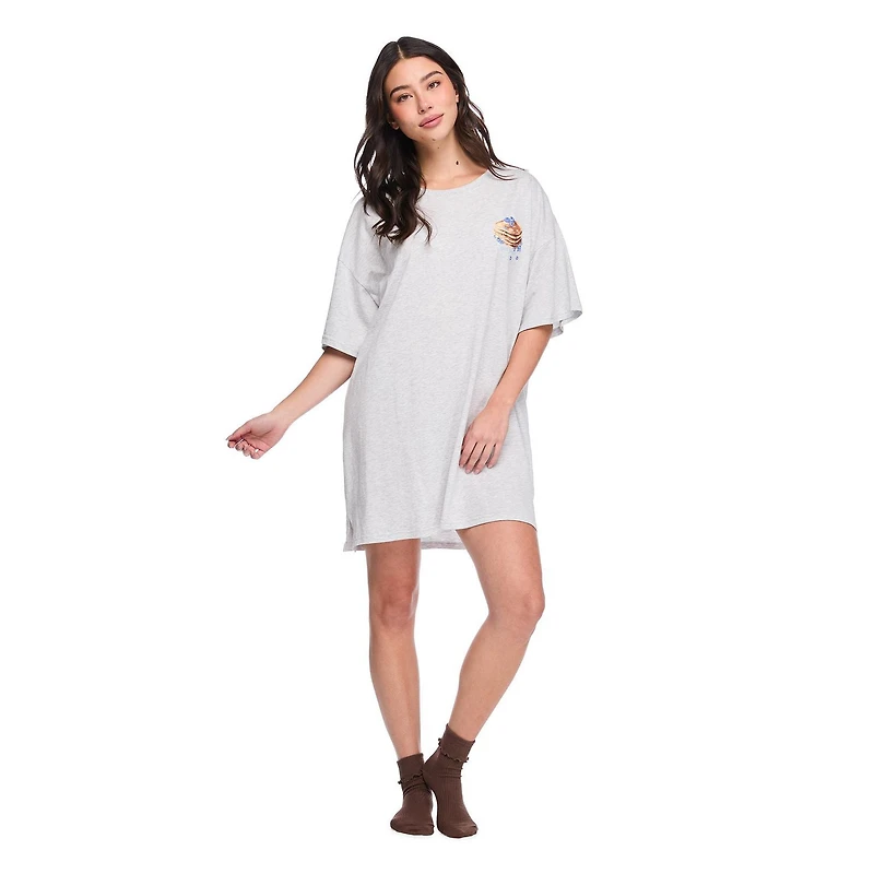 No Boundaries Women's Short-Sleeve Sleep T-Shirt