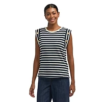 Top en tricot rayé de Mexx pour femmes