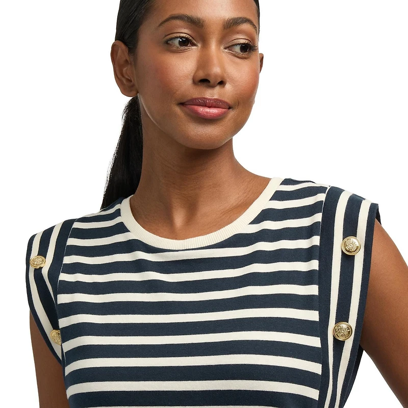 Top en tricot rayé de Mexx pour femmes