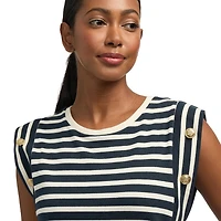 Top en tricot rayé de Mexx pour femmes