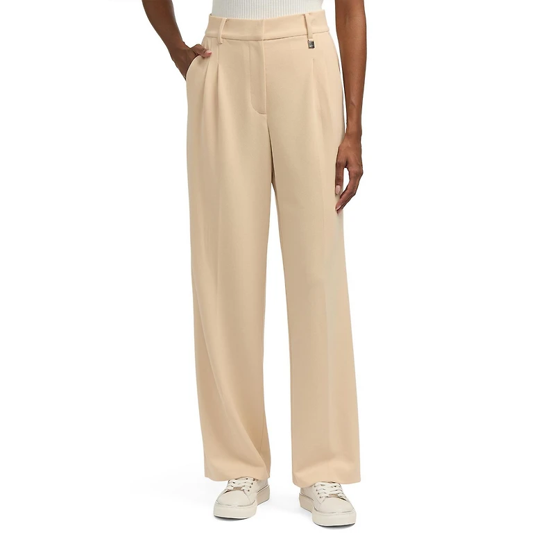 Mexx Women’s High Waisted Wide Leg Pant
