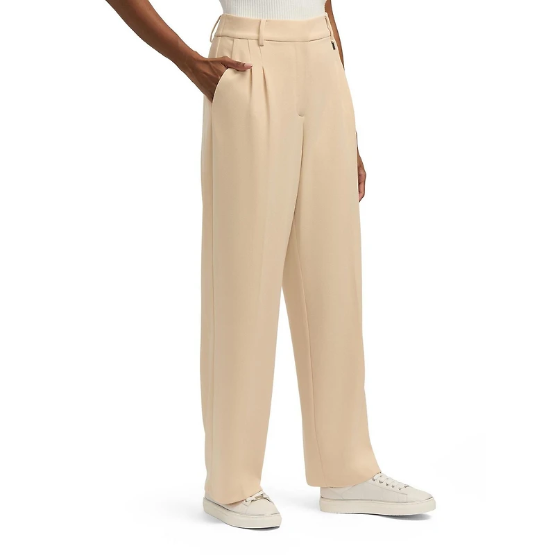 Mexx Women’s High Waisted Wide Leg Pant