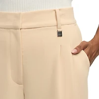 Mexx pantalons-a-jambe-large à taille haute pour femme