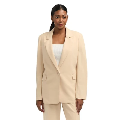 Mexx Women’s Lapel Collar Button Up Blazer