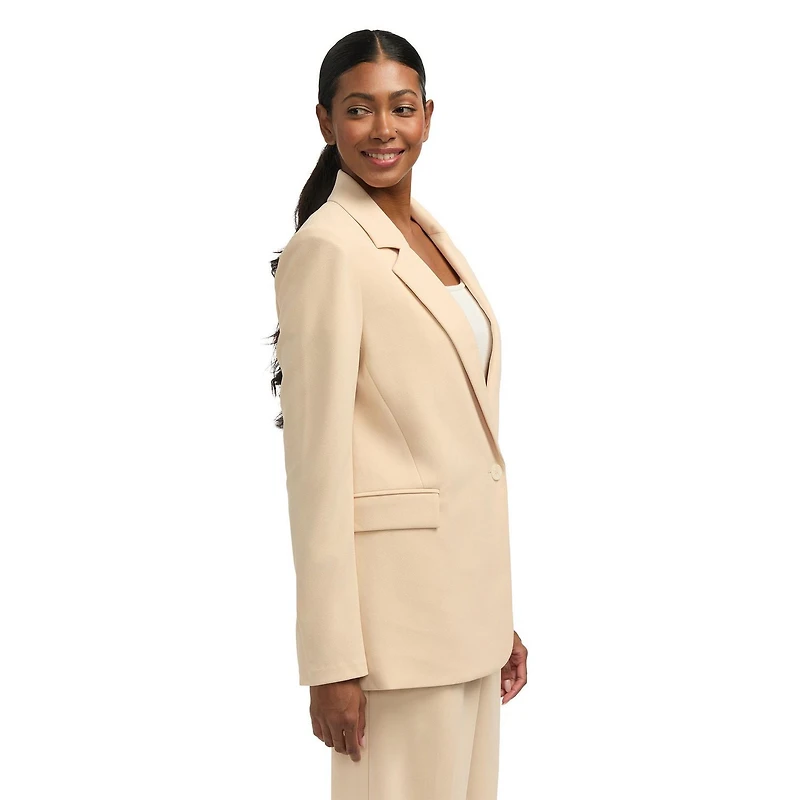 Mexx Women’s Lapel Collar Button Up Blazer