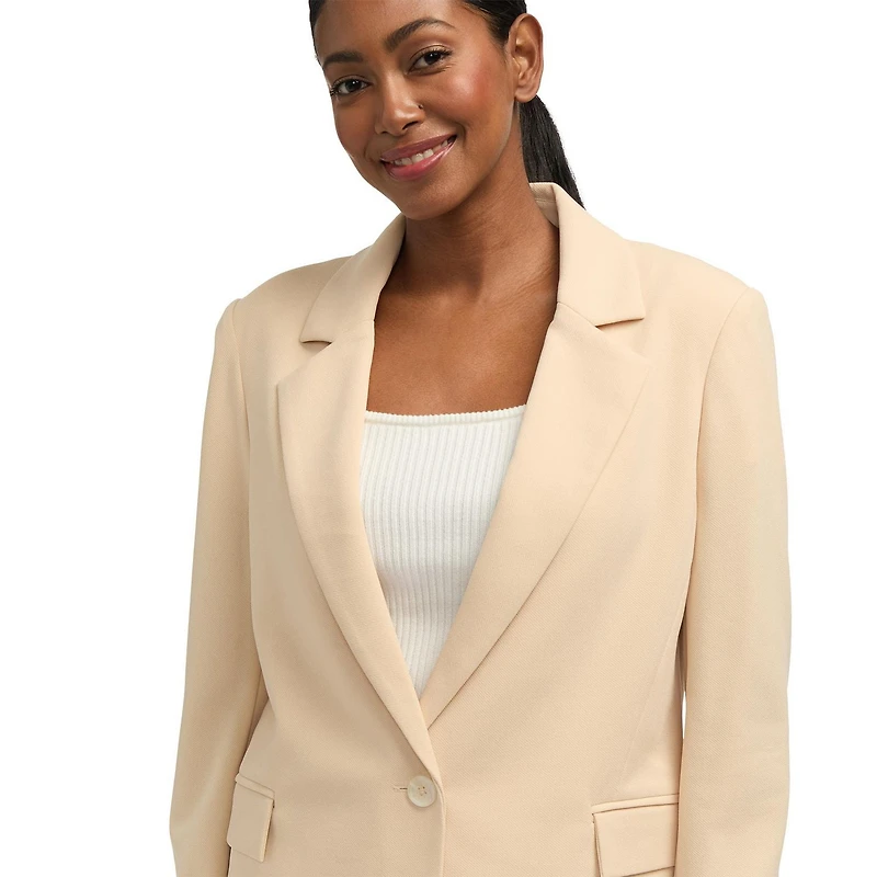 Mexx Women’s Lapel Collar Button Up Blazer