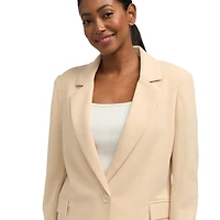 Mexx Women’s Lapel Collar Button Up Blazer