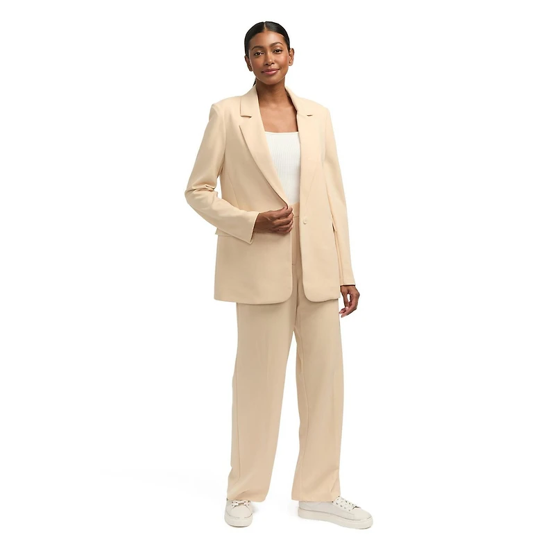 Mexx Women’s Lapel Collar Button Up Blazer