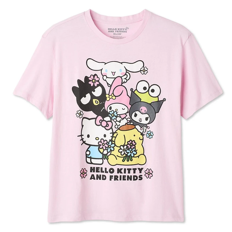 Hello Kitty and Friends Women's Graphic T-Shirt