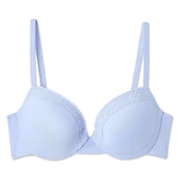 George Women's T Shirt Bra with Lace Trim