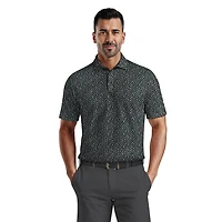 Ben Hogan Performance Men's Confetti Print Short Sleeve Golf Polo Shirt