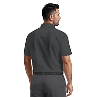 Ben Hogan Performance Men's Printed Panel Short Sleeve Golf Polo Shirt